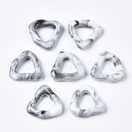 Opaque Resin Finger Rings RJEW-T013-005-A01-1