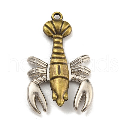 Tibetan Style Alloy Pendants FIND-C052-19AB-1