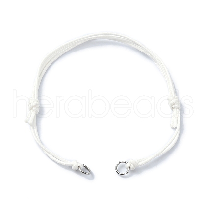 Adjustable Eco-Friendly Korean Waxed Polyester Cord Bracelet Making AJEW-JB01195-04-1