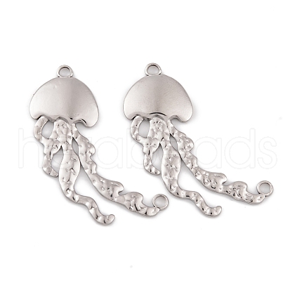 Non-Tarnish 304 Stainless Steel Connector Charms STAS-G335-04P-1
