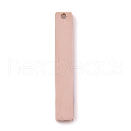 304 Stainless Steel Pendants STAS-P245-46RG-1