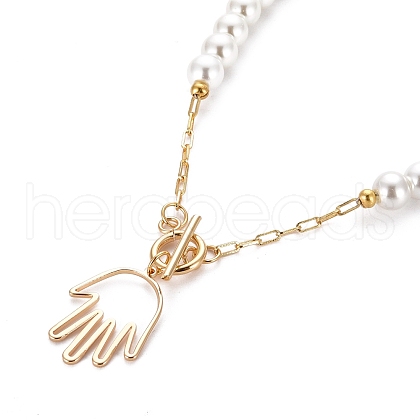 Pendant Necklaces NJEW-JN03095-02-1