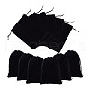 Velvet Packing Pouches Drawstring Bags ABAG-WH0046-30A-1