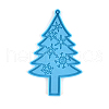 DIY Christmas Tree Pendant Food Grade Silicone Molds XMAS-PW0001-012B-1