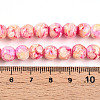 Baking Painted Glass Beads Strands X1-DGLA-N003-8mm-A01-5