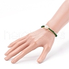 Faceted Round Glass Beaded Stretch Bracelets BJEW-JB05986-6
