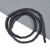 Frosted Natural Lava Rock Beads Strands G-E618-05-2