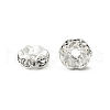 Brass Rhinestone Spacer Beads RB-A014-L5mm-01S-2