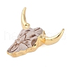 Resin Big Pendants RESI-E008-05G-01-2