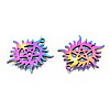 201 Stainless Steel Pendants STAS-N098-052M-3