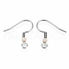 304 Stainless Steel Earring Hooks STAS-S057-63-3