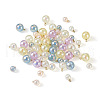 Craftdady 64Pcs 8 Style ABS Plastic Imitation Pearl Charms PACR-CD0001-03-3
