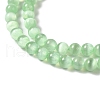 Natural Selenite Dyed Beads Strands G-P493-02H-4
