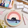 Punch Embroidery Starter Kits DIY-WH20007-13D-4