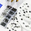 10 Style Spray Painted & Drawbench Transparent & Baking Painted Glass Beads GLAA-YW0001-26C-6
