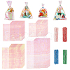 AHADERMAKER 4 Styles OPP Plastic Bags ABAG-GA0001-30-1