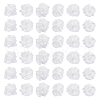 CRASPIRE 40Pcs Polyester Fabric Flowers FIND-CP0001-07A-1