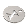 Non-Tarnish 304 Stainless Steel Pendants STAS-F233-M-P01-A-X-2