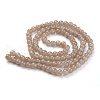 Imitation Jade Glass Beads Strands DGLA-S076-8mm-28-3