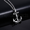 Pirate Anchor Alloy Pendant Necklaces FS-WGF47F3-02-1