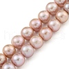Natural Cultured Freshwater Pearl Beads Strands PEAR-E018-21-4