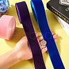 3 Colors Single Face Velvet Ribbons SRIB-TA0001-09-6