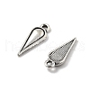 Tibetan Style Alloy Pendants PALLOY-V007-02AS-2