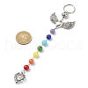 Wing Alloy Pendant Keychains KEYC-JKC00545-01-2