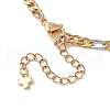 304 Stainless Steel Figaro Chains Necklaces for Men NJEW-JN05037-3