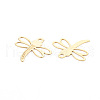 Autumn Theme Rack Plating 304 Stainless Steel Pendants STAS-T057-45G-3