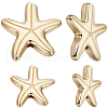 Beebeecraft 20Pcs 2 Styles Alloy Beads TIBEB-BBC0001-02-1
