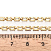 304 Stainless Steel Rectangle Link Chains STAS-T066-67G-3