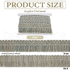 Fingerinspire 5 Yards Polyester Tassel Ribbon DIY-FG0006-07-2