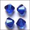 Imitation Austrian Crystal Beads SWAR-F022-8x8mm-206-3