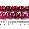 Dyed Natural Agate Beads Strands G-H087-E01-01B-5