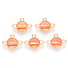 Alloy Enamel Pendants X-ENAM-S121-078A-2
