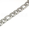 Tarnish Resistant Fashionable 304 Stainless Steel Figaro Chain Necklaces for Men STAS-A028-N019P-2