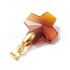 Glass Charms PALLOY-JF03997-01-5