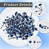 Gorgecraft 80Pcs 4 Style Craft Glass Doll Eyes DIY-GF0007-82-6