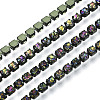 Electrophoresis Iron Rhinestone Strass Chains CHC-Q009-SS8.5-B10-1