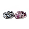 Natural Freshwater Shell Dyed Chip Resin Big Pendants BSHE-Z003-19-3