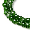 Handmade Millefiori Glass Bead Strands LAMP-J035-6mm-04-01-3