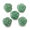 Natural Green Aventurine Carved Pendants G-S390-03F-1