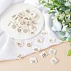  200Pcs 20 Patterns Cotton Sewing Labels FIND-NB0001-44-5
