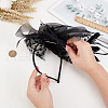 Polyester Mesh Veil Hair Bands OHAR-WH0034-12A-3