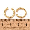 Brass Cuff Earrings EJEW-L244-02G-2