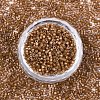 11/0 Grade A Baking Paint Glass Seed Beads SEED-S030-1146-3