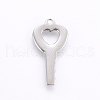Tarnish Resistant 304 Stainless Steel Pendants STAS-I094-29P-2