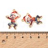 Christmas Alloy Enamel Pendants ENAM-K069-44D-G-3
