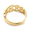 Adjustable 304 Stainless Steel Sailor's Knot Ring for Women RJEW-C016-03G-3